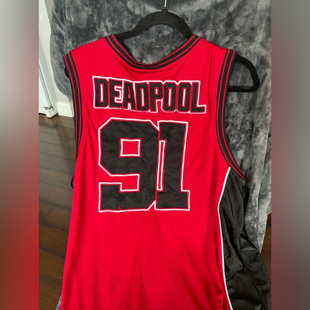 Red Deadpool jersey